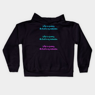 My Destination - Beach Kids Hoodie